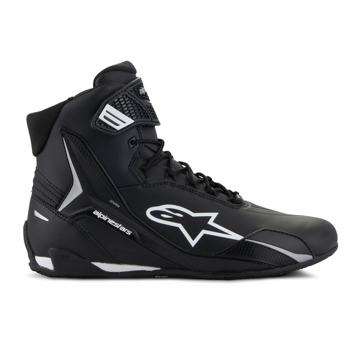 Alpinestars Faster-4 Schwarze Motorradstiefel