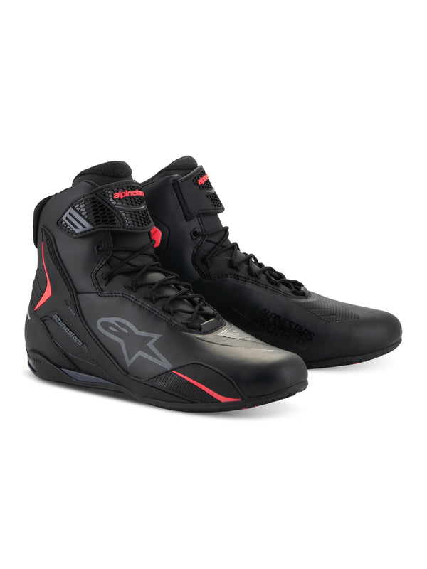 Alpinestars Faster-4 Zwart/Roze Motorlaarzen