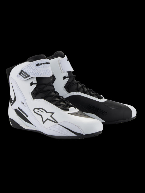 Alpinestars Faster-4 Wit-Zwart Motorlaarzen