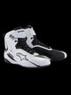 Alpinestars Faster-4 Weiß-Schwarz Motorradstiefel