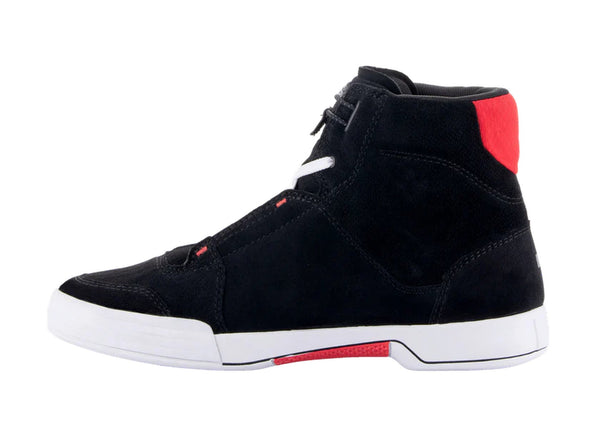 Alpinestars Chrome Black/White/Red Motorcycle Boots