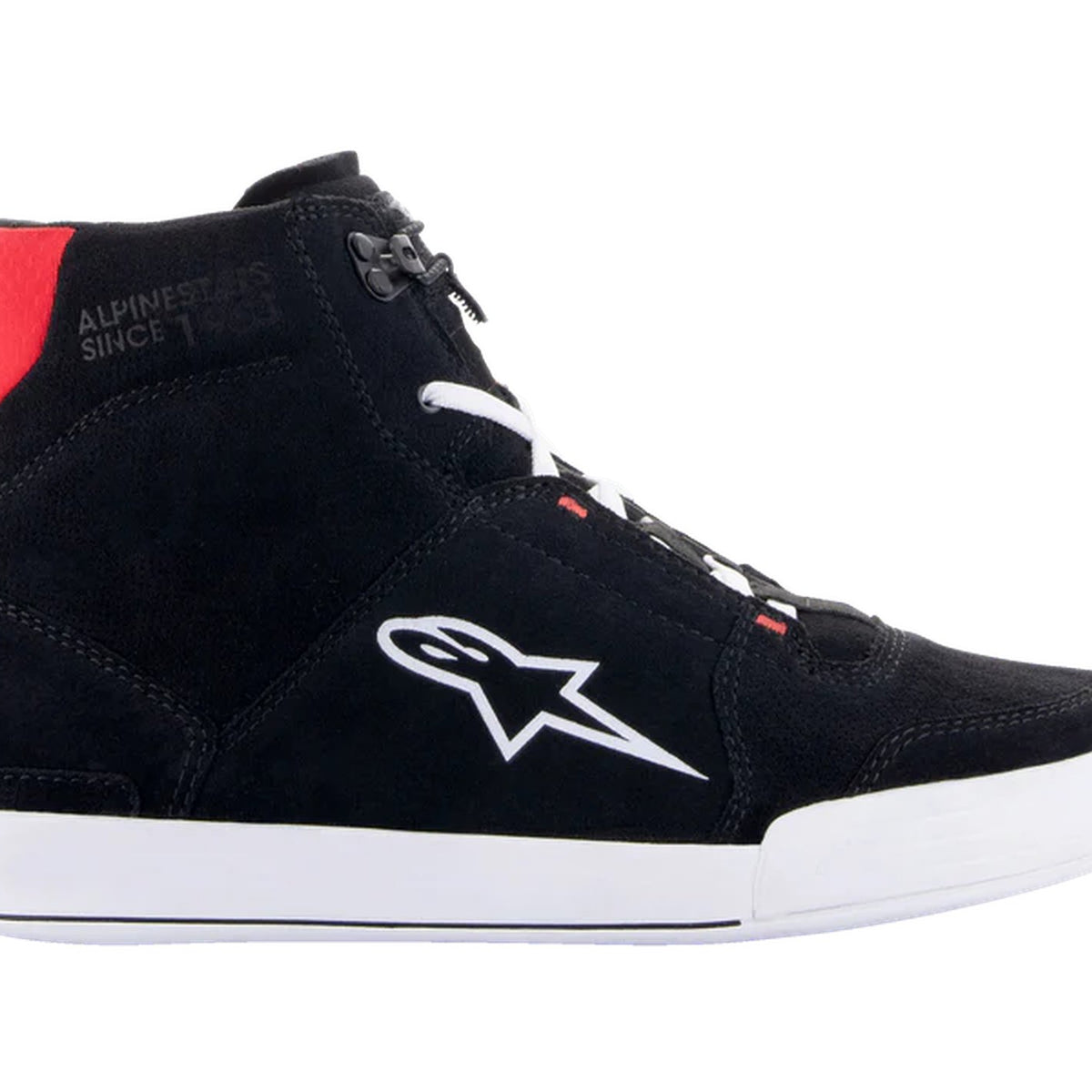 Alpinestars Chrome Schwarz/Weiß/Rot Motorradstiefel