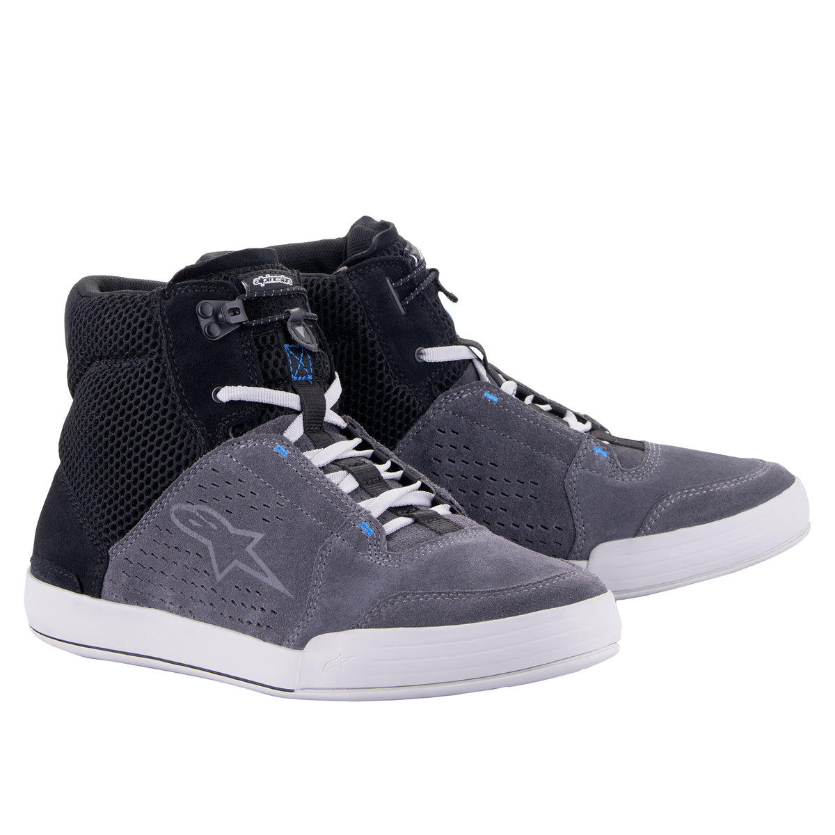 Alpinestars Chrome Air Zwart/Grijs/Blauw Motorlaarzen