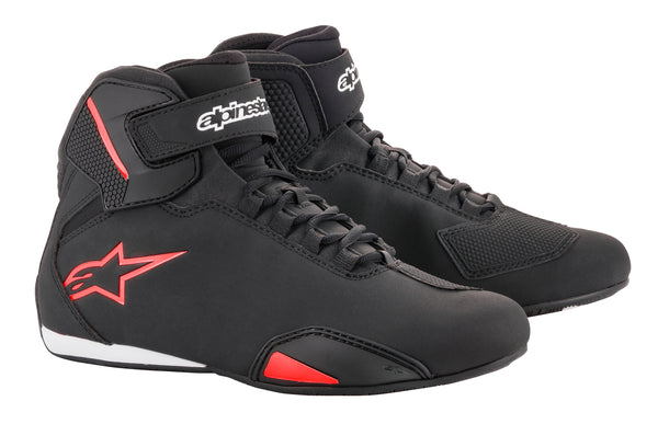Alpinestars Sektor Black/Red Motorcycle Boots