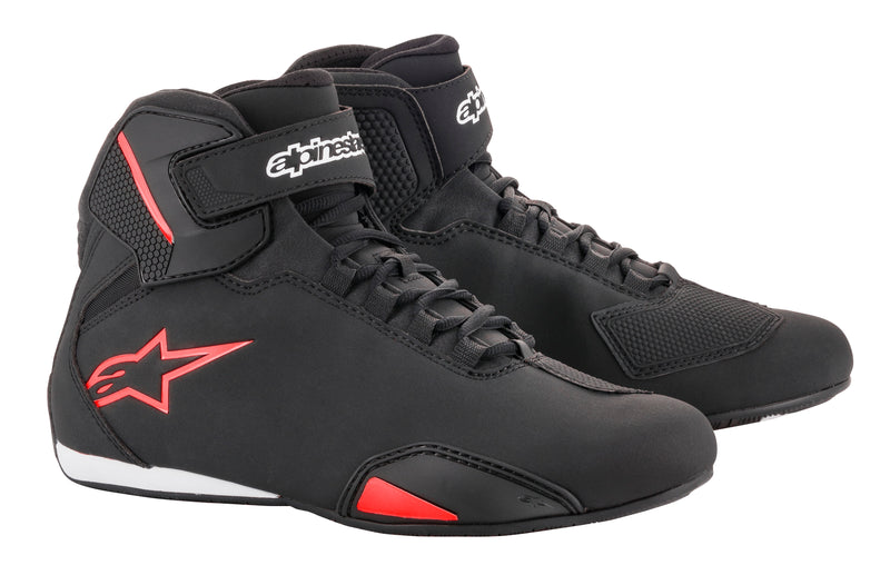 Alpinestars Sektor Schwarz/Rot Motorradstiefel