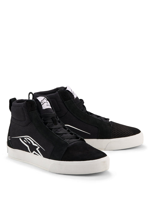 Alpinestars Ride-63 Canvas Black/White Motorcycle Boots
