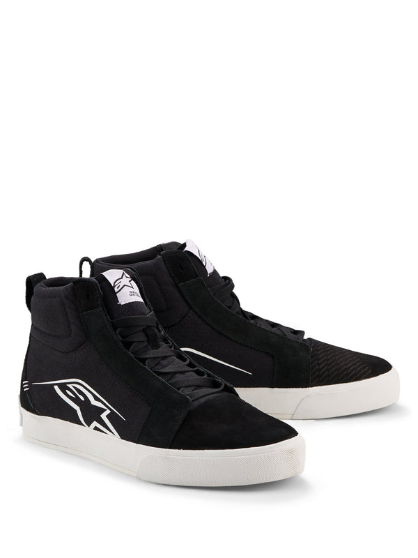 Alpinestars Ride-63 Canvas Black/White Motorcycle Boots
