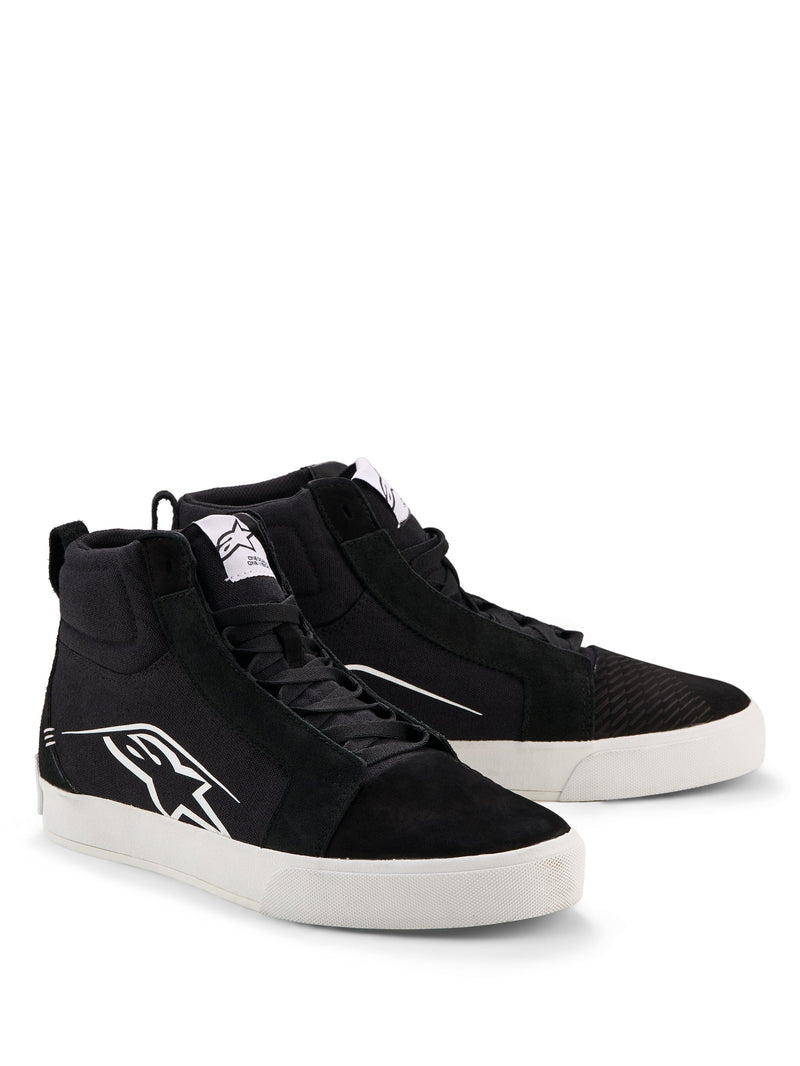 Alpinestars Ride -63 Canvas Schwarz/Weiß Motorradstiefel
