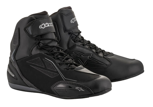 Alpinestars Faster-3 Drystar Svart/Zilver Motorlaarzen