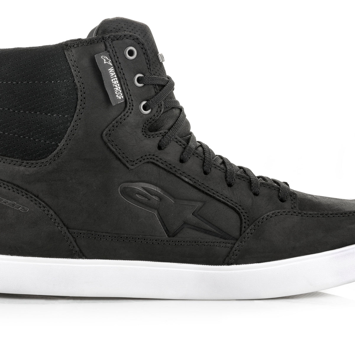 Alpinestars J-6 Waterproof Schwarz/Weiß Motorradstiefel