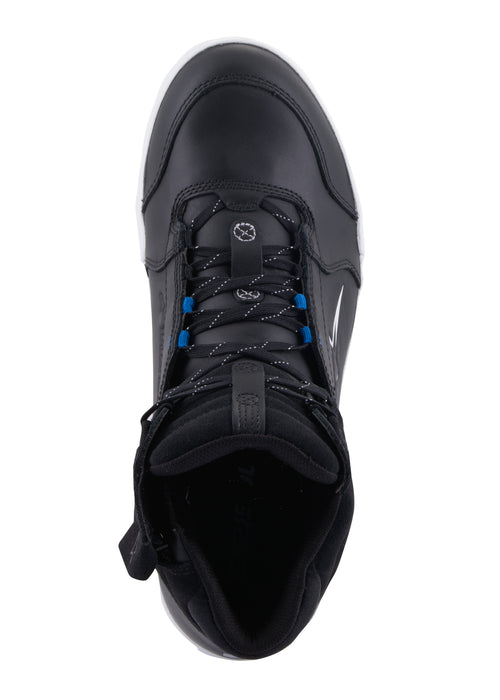Alpinestars Chrome Waterproof Schwarz/Weiß/Blau Motorradstiefel