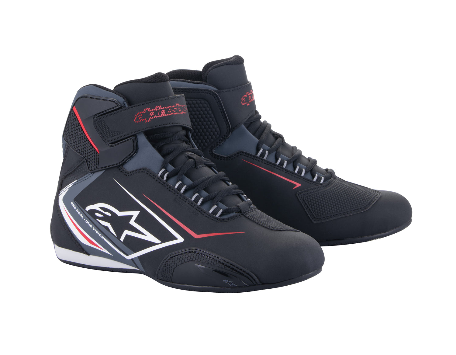 Alpinestars Sektor Waterproof Zwart/Wit/Grijs Motorlaarzen