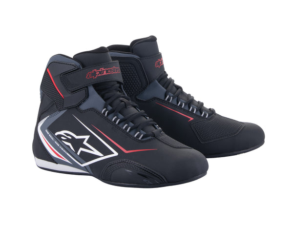 Alpinestars Sektor Waterproof Black/White/Grey Motorcycle Boots