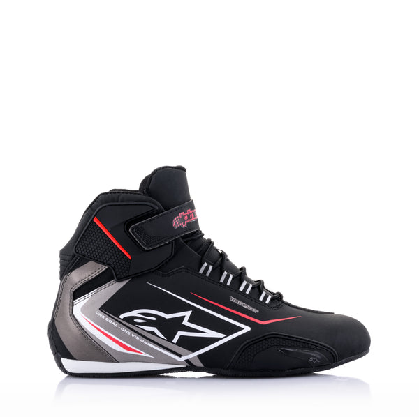 Alpinestars Sektor Waterproof Black/White/Grey Motorcycle Boots