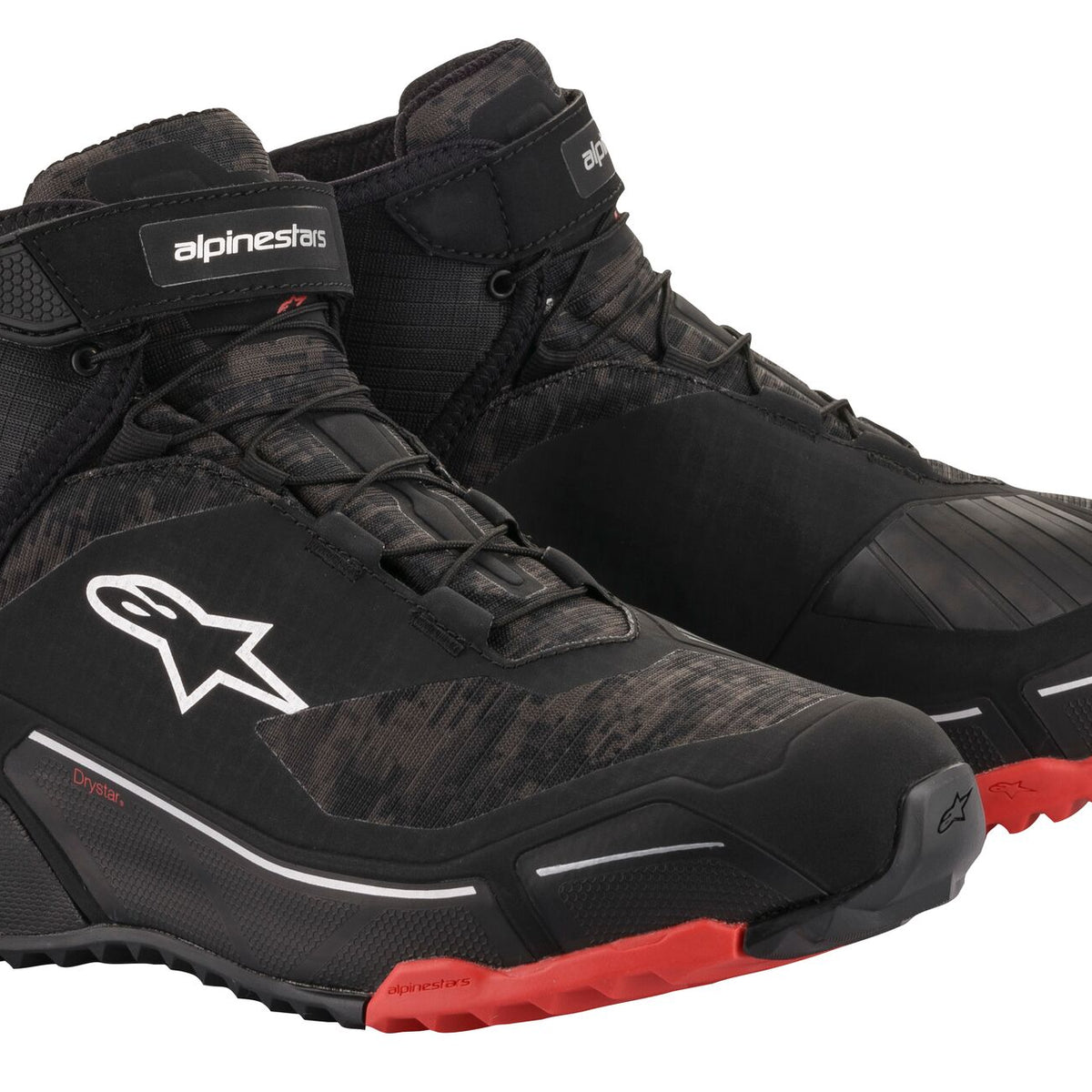 Alpinestars CR-X Drystar Schwarz/Camo Motorradstiefel