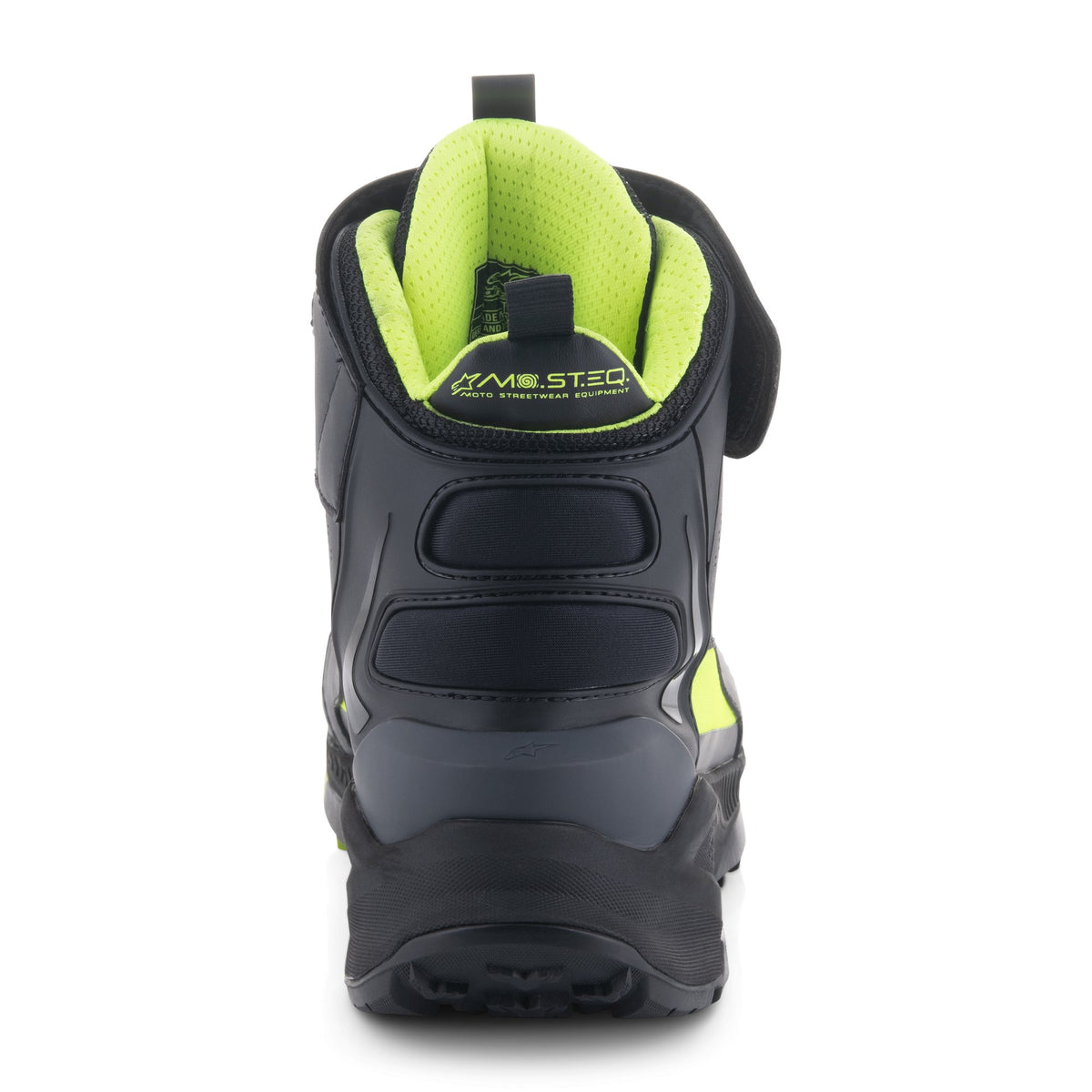 Alpinestars Speedstreet Schwarz/Lime Motorradstiefel