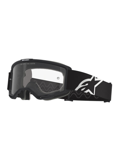Alpinestars Vision OTG Zwart/Grijs Helder Crossbril