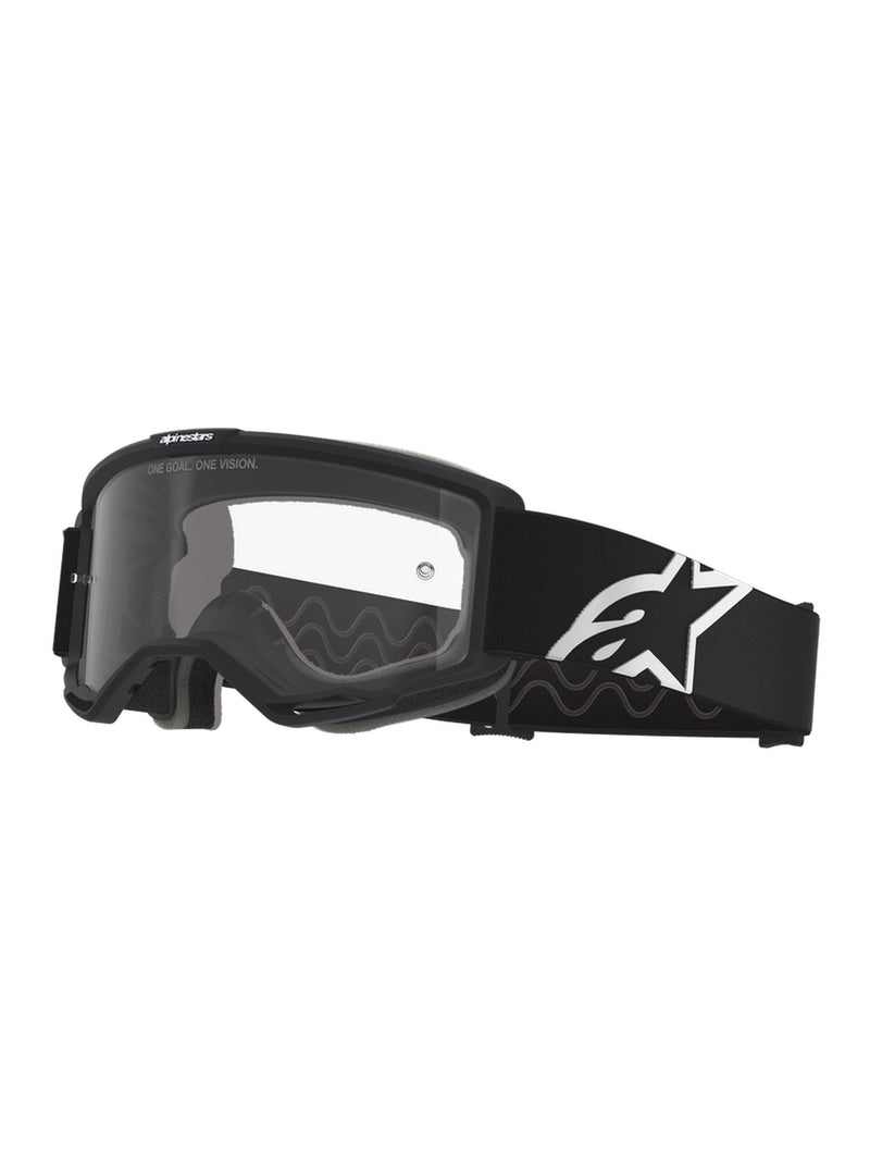 Alpinestars Vision OTG Schwarz/Grau Klare Crossbrille