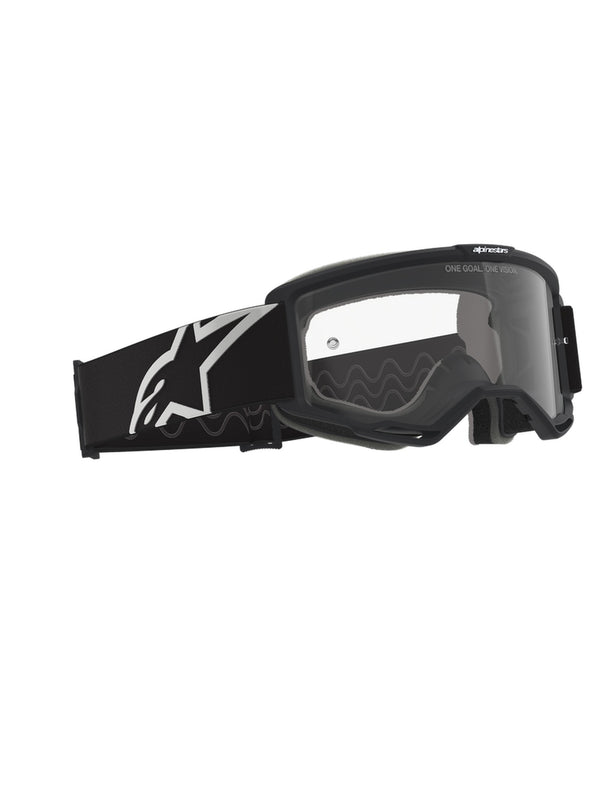 Alpinestars Vision OTG Schwarz/Grau Klare Crossbrille