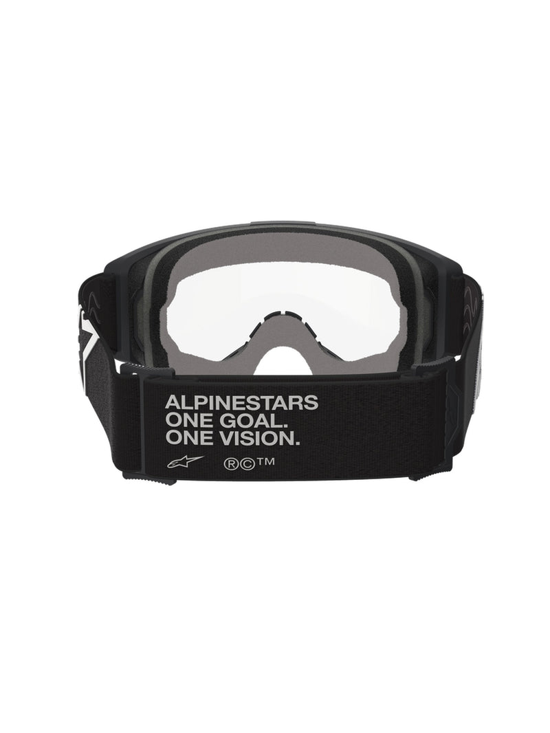 Alpinestars Vision OTG Schwarz/Grau Klare Crossbrille