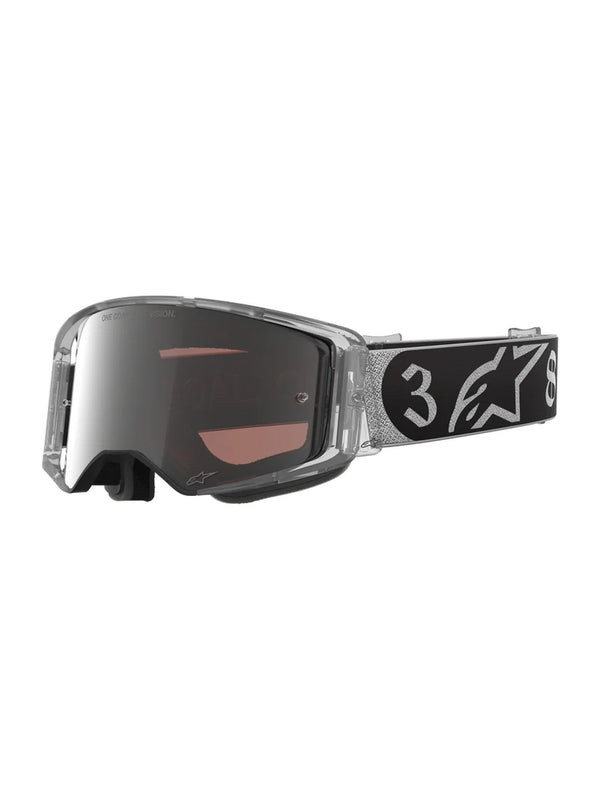 Alpinestars Supertech LTD DNGR38 XXV Zilver Zwart Spiegel Zilver Crossbril