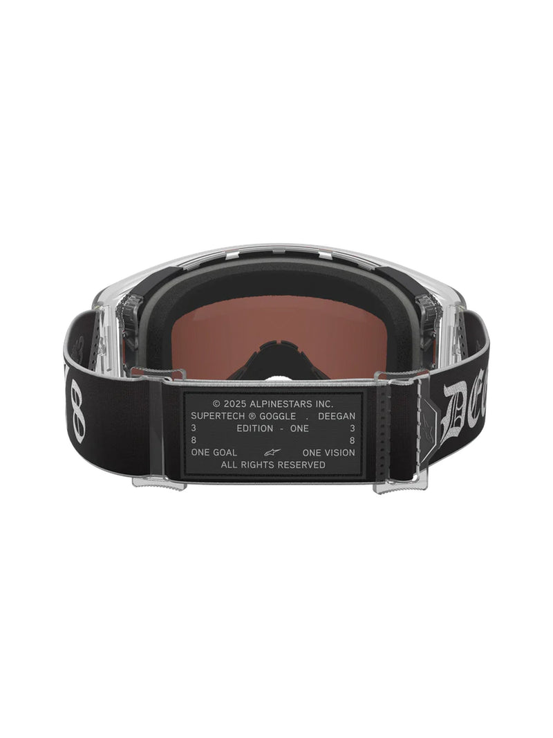 Alpinestars Supertech LTD DNGR38 XXV Silber Schwarz Spiegel Silber Crossbrille