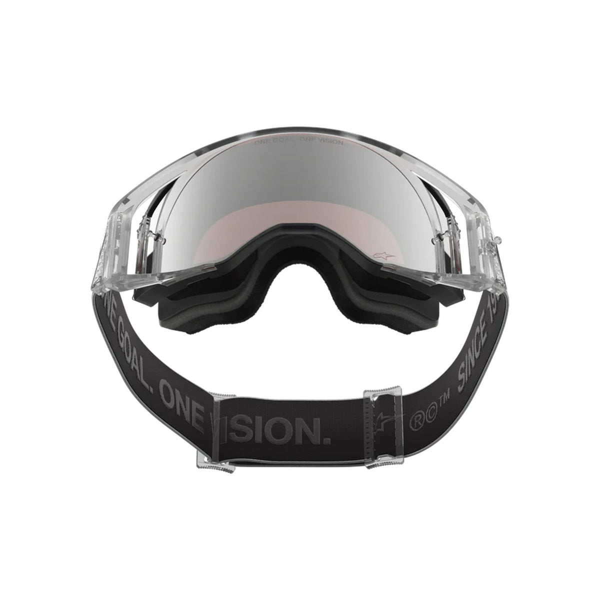 Alpinestars Supertech LTD DNGR38 XXV Silber Schwarz Spiegel Silber Crossbrille
