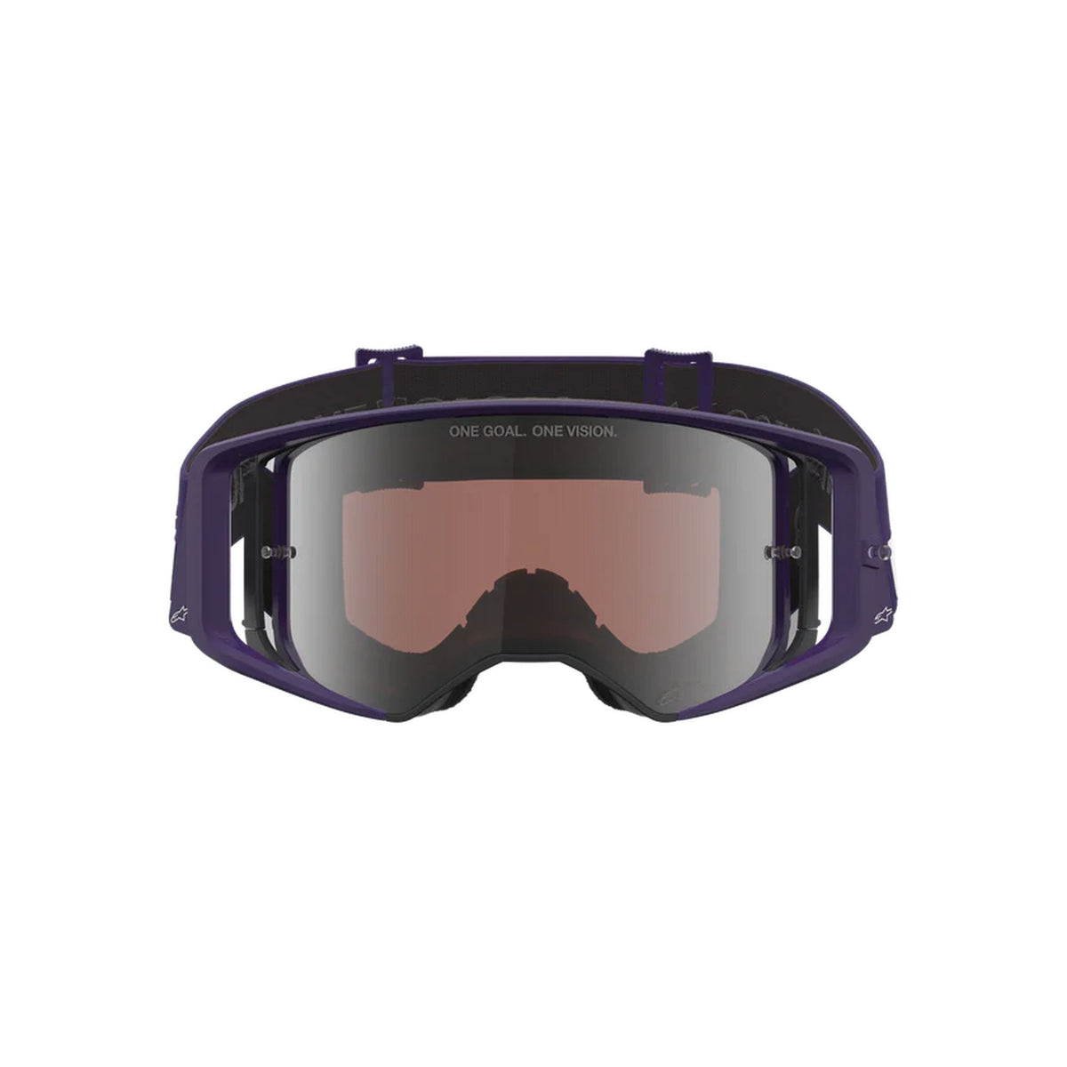 Alpinestars Supertech LTD HUNTA96 XXV Paars Wit Spiegel Zilver Crossbril