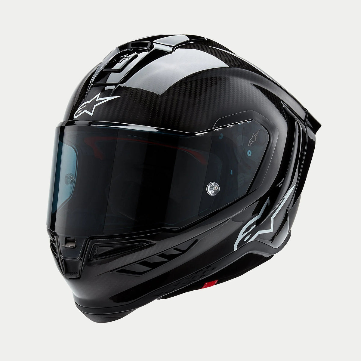Alpinestars Supertech R10 Zwart/Carbon Integraalhelm
