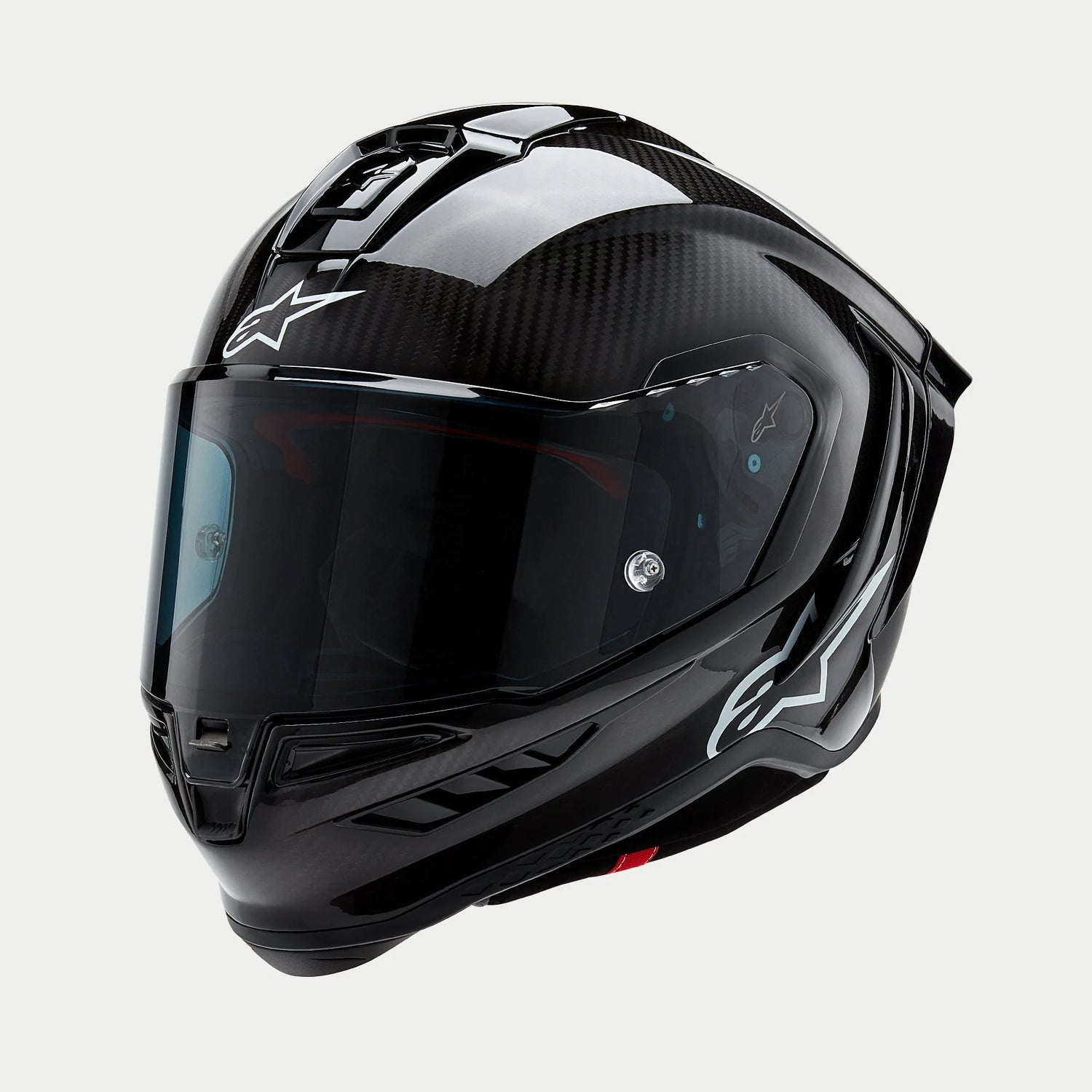 Alpinestars Supertech R10 Zwart/Carbon Integraalhelm