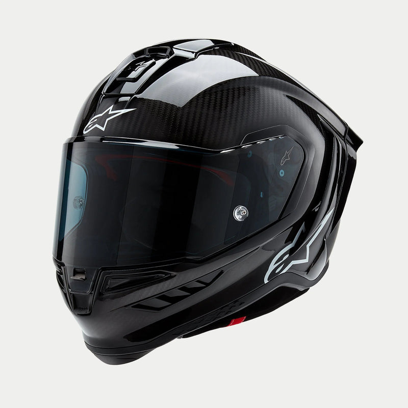 Alpinestars Supertech R10 Zwart/Carbon Integraalhelm