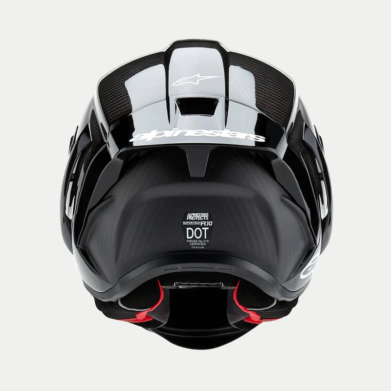 Alpinestars Supertech R10 Zwart/Carbon Integraalhelm