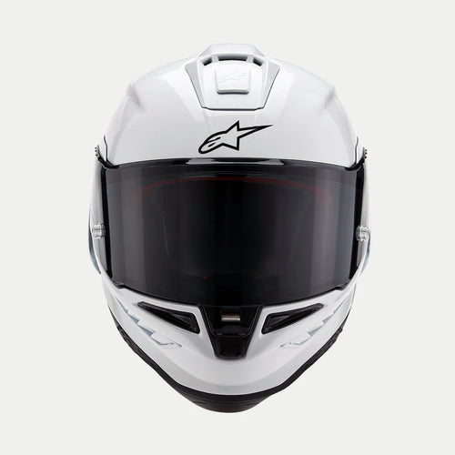 Alpinestars Supertech R10 Weiß/Mattschwarz Integralhelm
