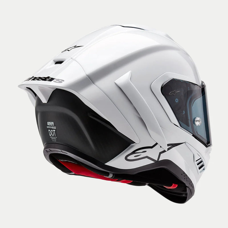 Alpinestars Supertech R10 Wit/Mat Zwart Integraalhelm