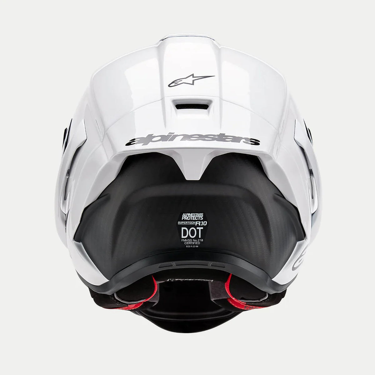 Alpinestars Supertech R10 Wit/Mat Zwart Integraalhelm