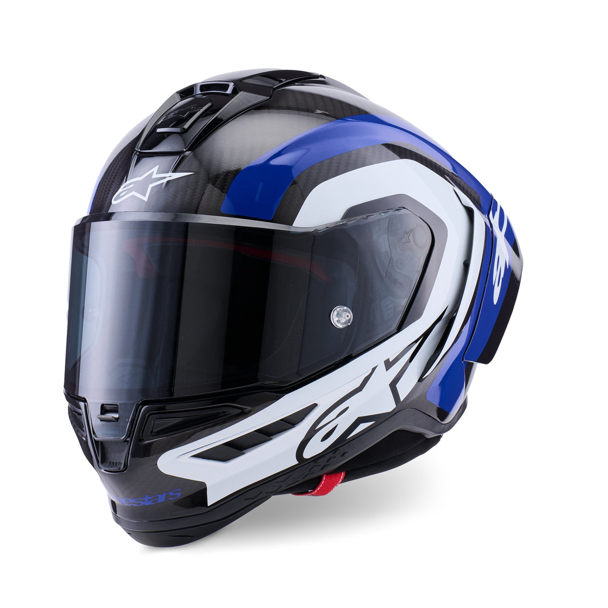 Alpinestars Supertech S-R10 Arius Schwarz/Weiß/Blau Integralhelm