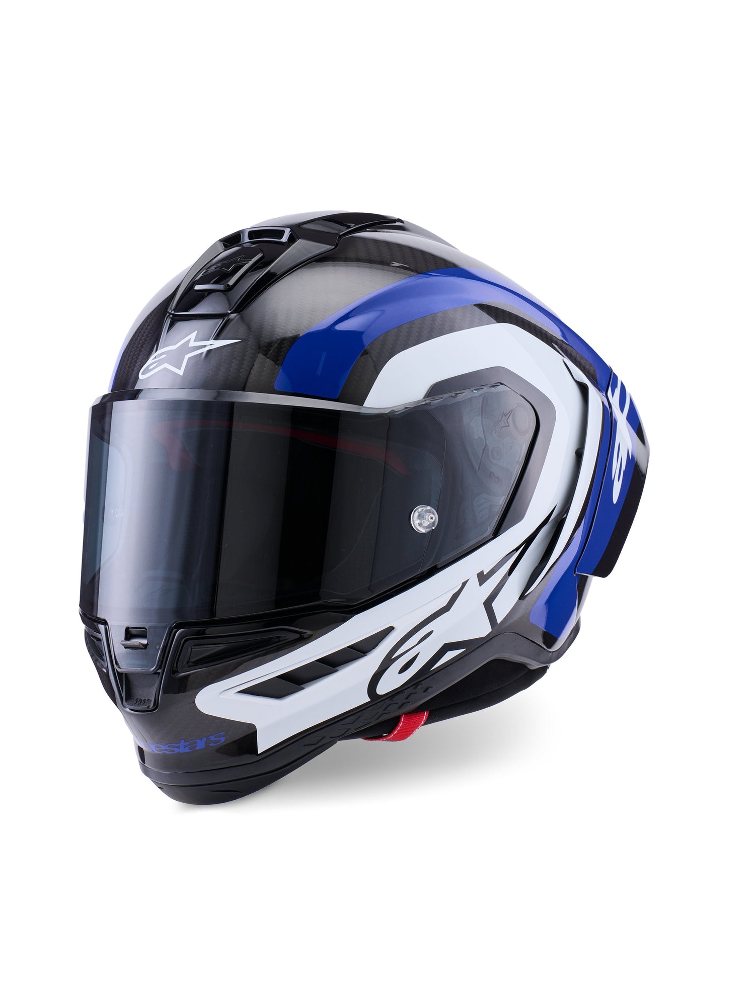Alpinestars Supertech S-R10 Arius Schwarz/Weiß/Blau Integralhelm
