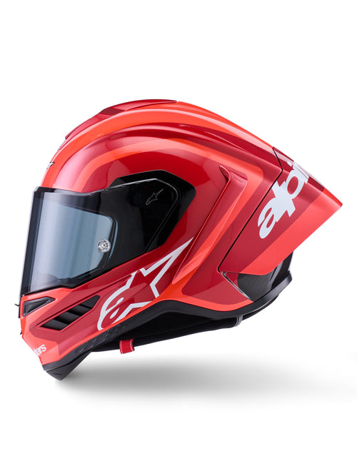 Alpinestars Supertech S-R10 Arius Schwarz/Weiß/Duo Rot Integralhelm
