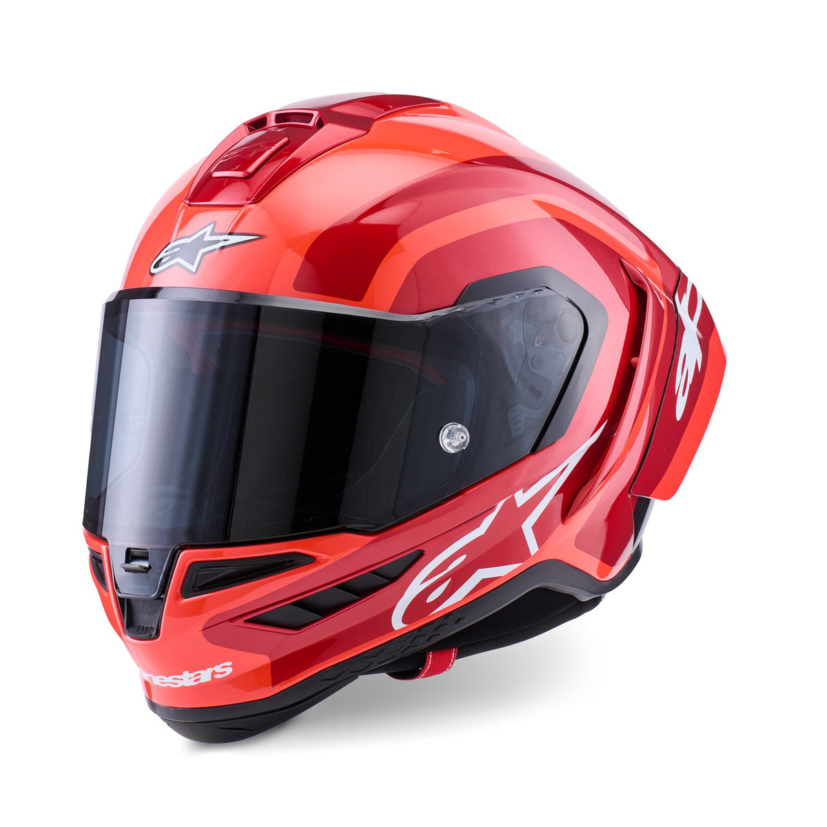 Alpinestars Supertech S-R10 Arius Schwarz/Weiß/Duo Rot Integralhelm