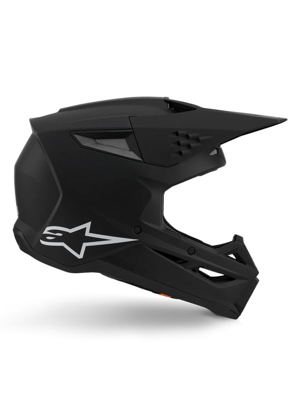 Alpinestars S-M3 Matte Black Motocross Helmet