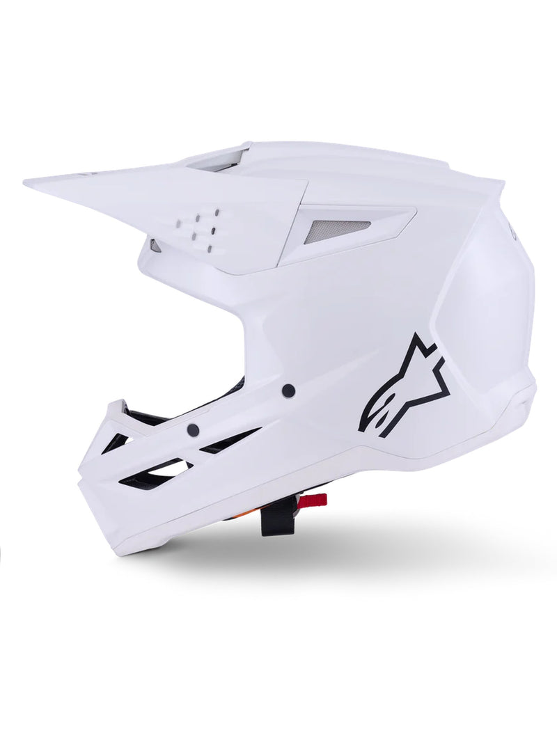 Alpinestars S-M3 White Motocross Helmet