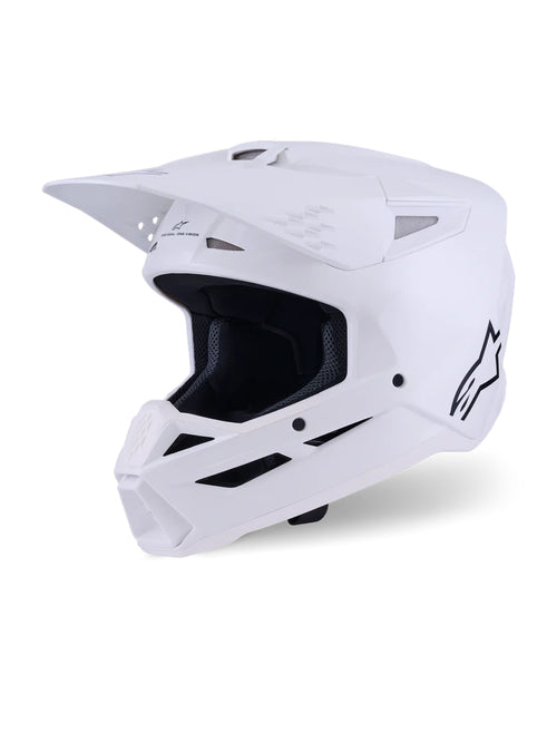 Alpinestars S-M3 Weiß Crosshelm