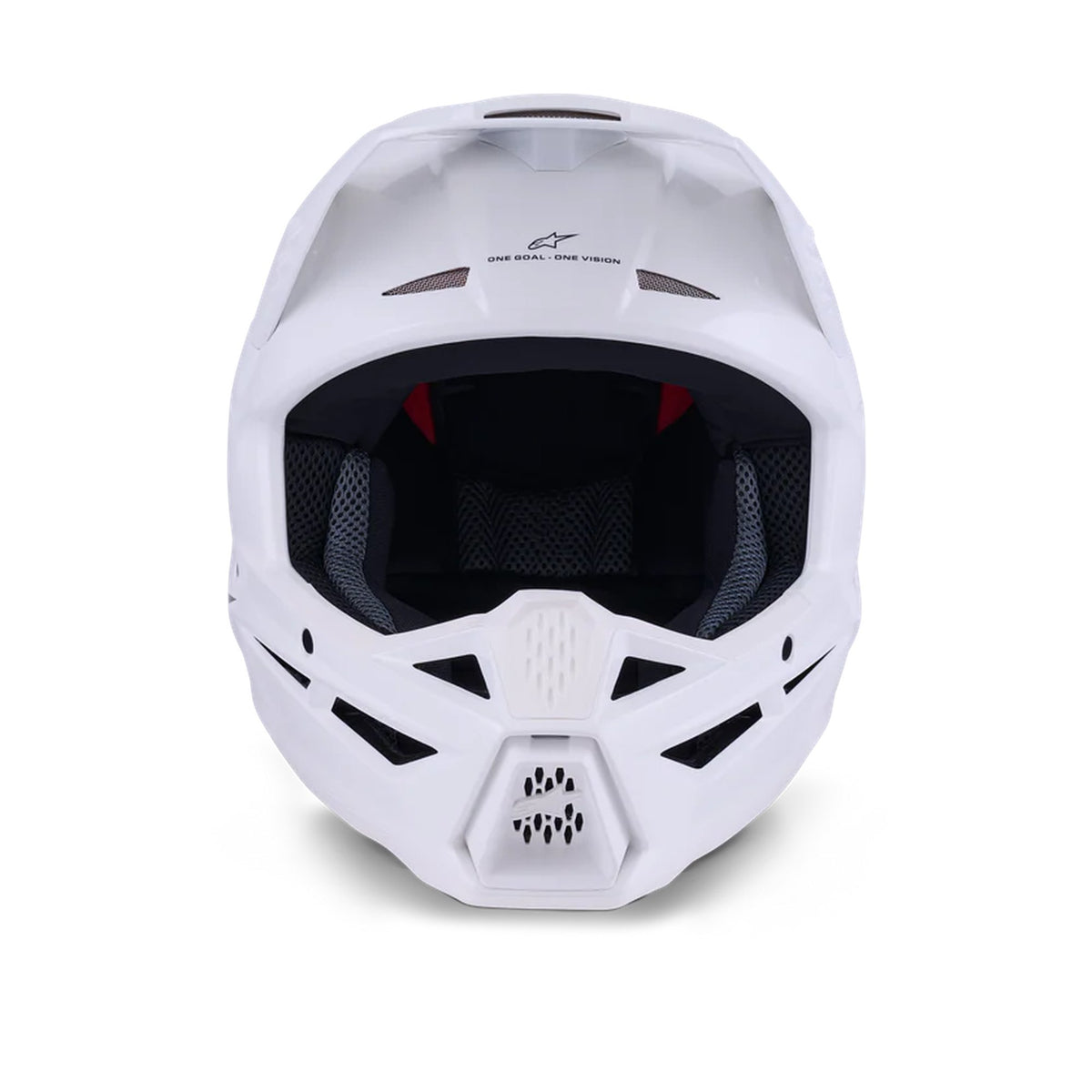 Alpinestars S-M3 White Motocross Helmet