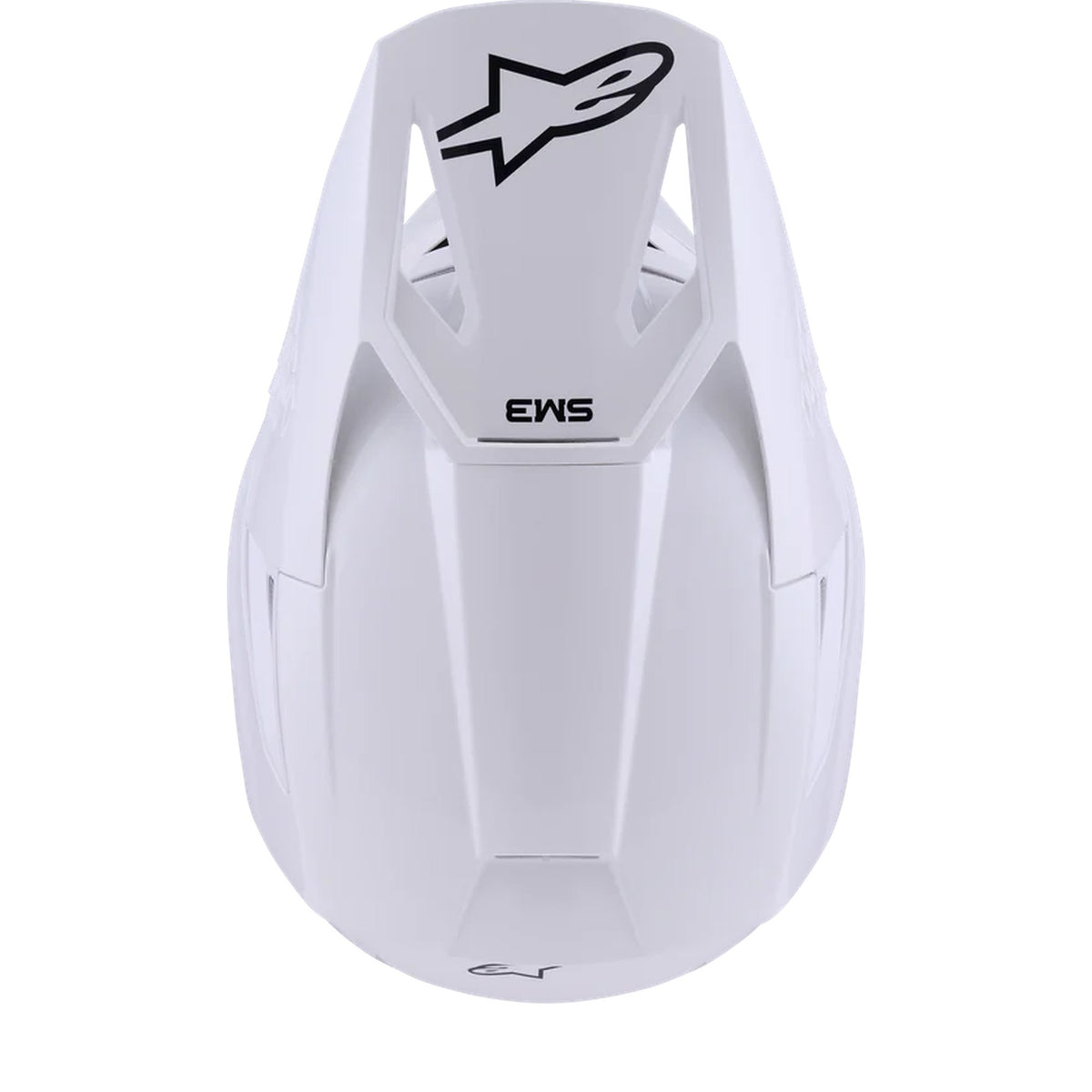Alpinestars S-M3 White Motocross Helmet