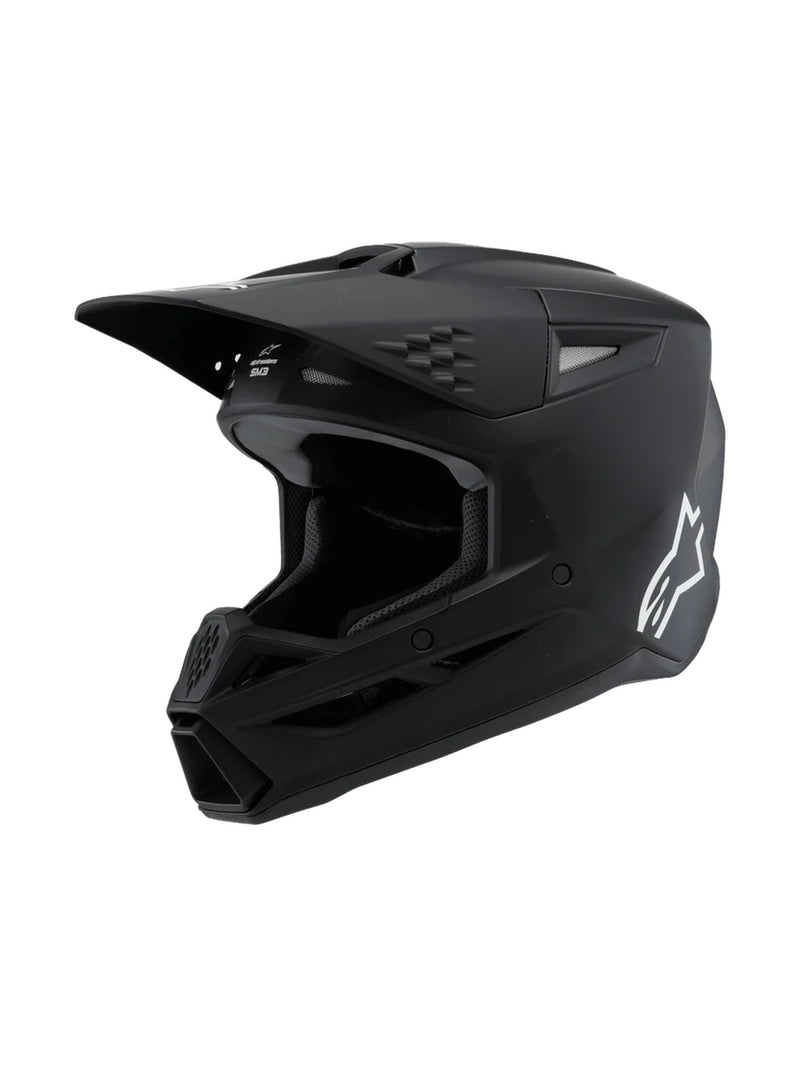 Alpinestars SM3 Youth Schwarz Matt Crosshelm