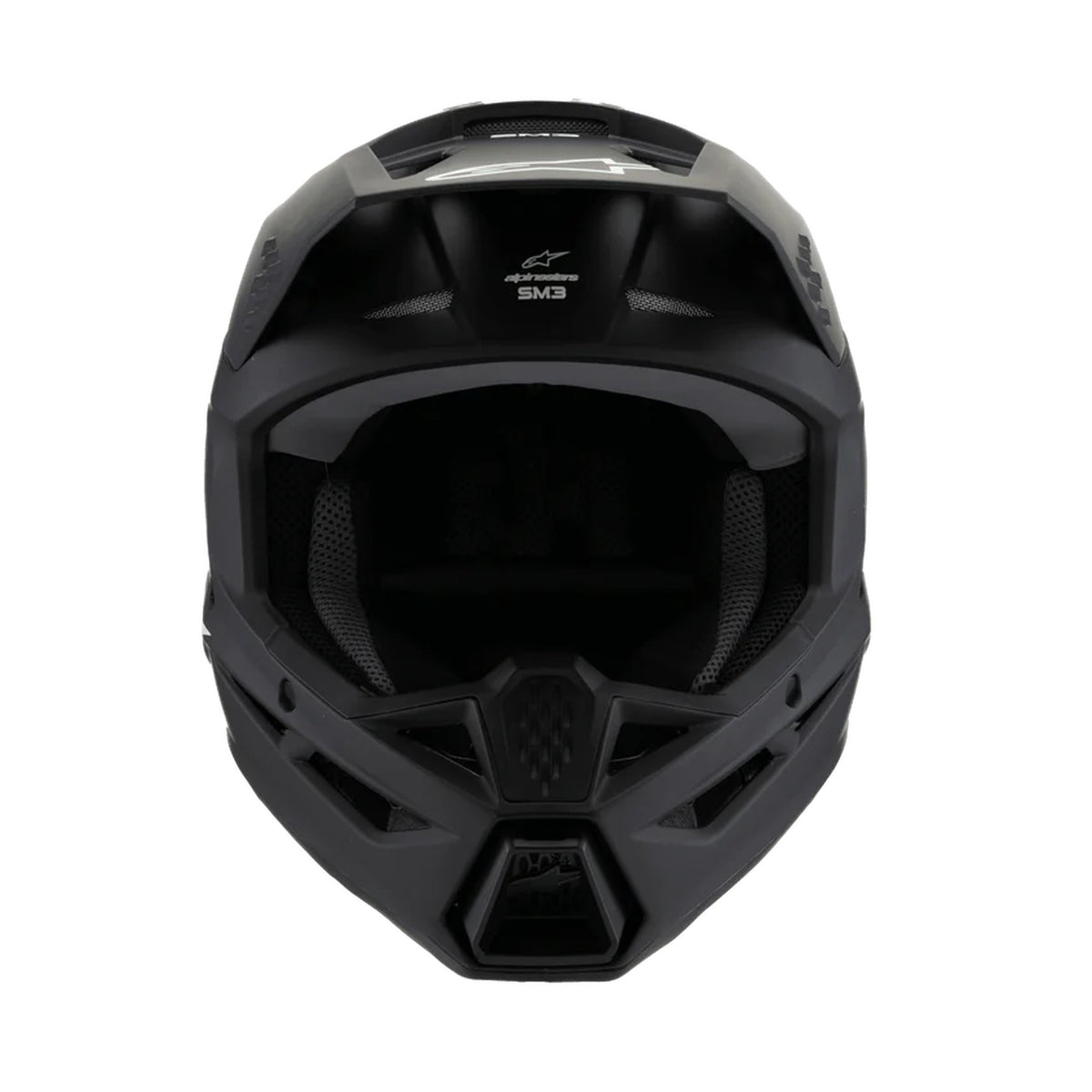 Alpinestars SM3 Youth Schwarz Matt Crosshelm