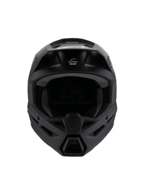 Alpinestars SM3 Youth Black Matte Motocross Helmet