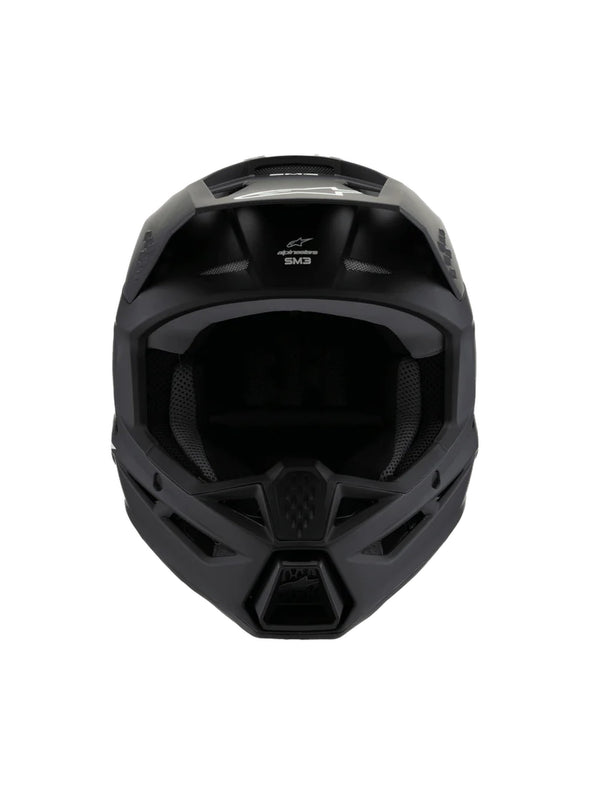 Alpinestars SM3 Youth Zwart Mat Crosshelm