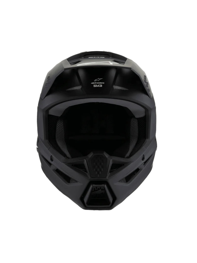 Alpinestars SM3 Youth Schwarz Matt Crosshelm