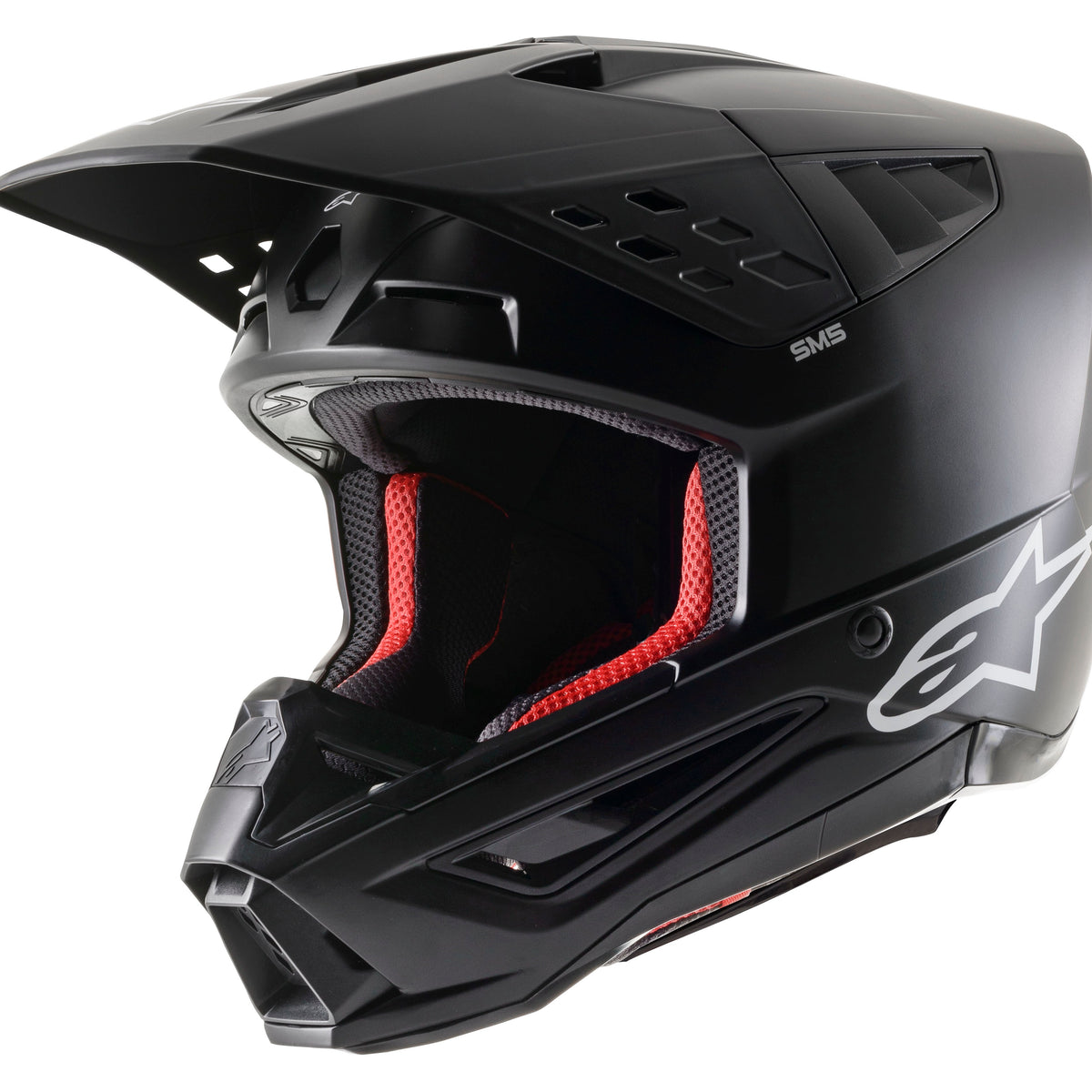 Alpinestars S-M5 2206 Matzwart Crosshelm